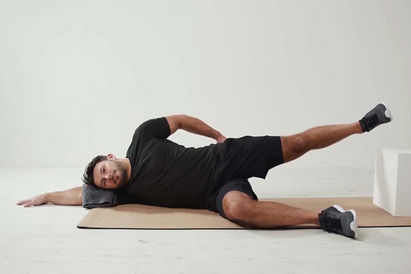 فیزیوتراپی پای چپ در منزل-درمان در منزل